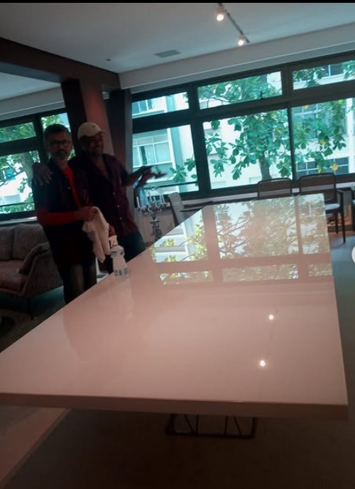 Tampo de Mesa de Vidro